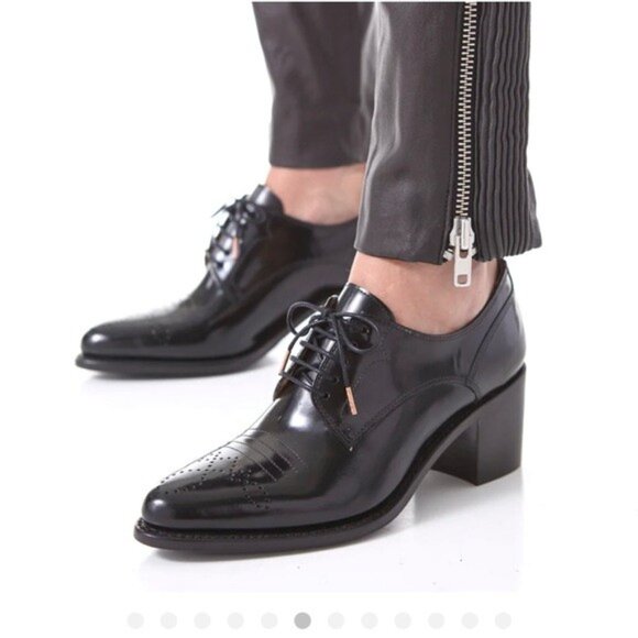 THE OFFICE OF ANGELA SCOTT Miss Button Derby Size 38 - Picture 5 of 7